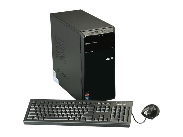 ASUS Desktop PC CM1740-US-2AD A8-Series APU A8-3820 (2.50GHz) 8GB DDR3 500GB HDD AMD Radeon HD 6550D Window 7 Home Premium 64-bit