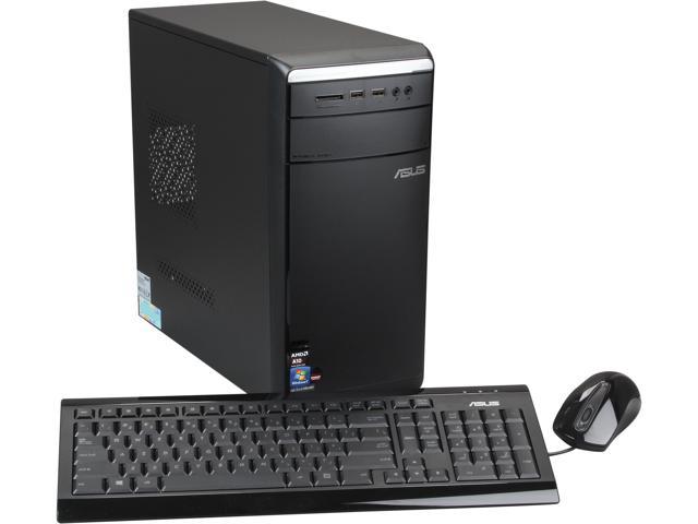 ASUS Desktop PC M11BB-US006O A10-Series APU A10-6700 (3.70 GHz) 12 GB DDR3 AMD Radeon HD 8670D Windows 7 Home Premium 64-bit