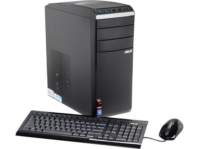 ASUS Desktop PC M51BC-US003O AMD FX-Series FX-B4150 8GB DDR3 1TB HDD AMD Radeon R7 240 Windows 7 Home Premium 64bit