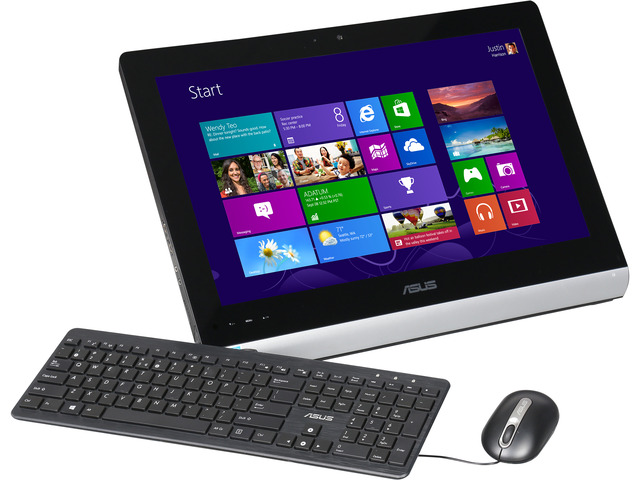 Open Box: ASUS B Grade All-in-One PC ET2221-01-B AMD A8-5550M 4GB DDR3 ...