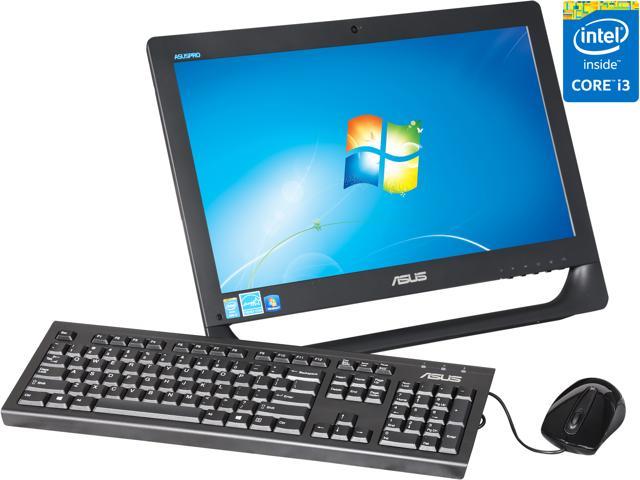 ASUS All-in-One PC A4310-B1 Intel Core i3 4150T (3.0 GHz) 4 GB DDR3 500 GB HDD Intel HD Graphics 4400  Shared memory 20" 1600 x 900 Windows 7 Professional 64-Bit
