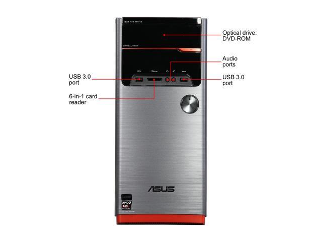 Asus M32bf Dh02 Desktop Pc Amd A10 7800 3 5 Ghz Processor 8 Gb Ddr3 Ram Windows 10 Home Newegg Com