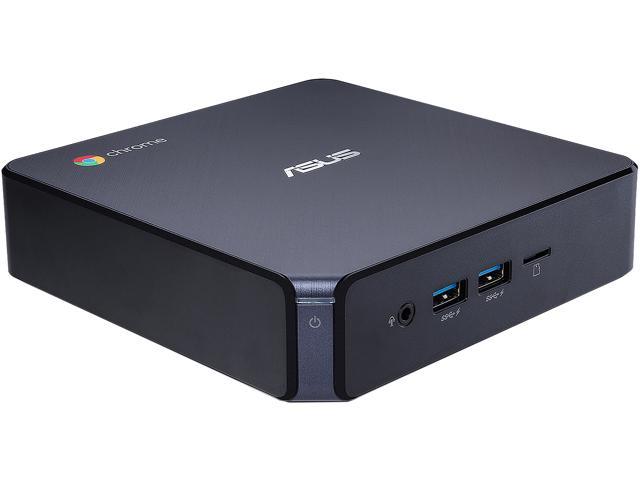 ASUS Desktop Computer Chromebox 3 CHROMEBOX3-N3299U Intel Core i3 8th Gen 8130U (2.20GHz) 4GB DDR4 32 GB SSD Intel UHD Graphics 620 Google Chrome OS