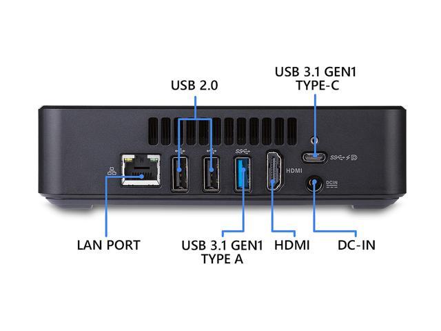 ASUS CHROMEBOX 3-N3289U - Intel Core i3-8130U - 8 GB DDR4 - 128 GB