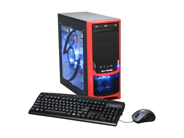 iBUYPOWER Desktop PC Gamer Power 909 Core 2 Quad Q8400 (2.66GHz) 4GB DDR2 500GB HDD NVIDIA GeForce GTS 250 Windows Vista Home Premium 64-bit Free MS Windows 7 Upgrade