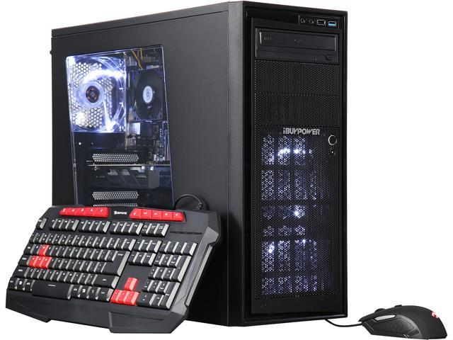 iBUYPOWER Desktop Computer NE460FX AMD FX-Series FX-6300 8GB DDR3 1TB HDD AMD Radeon RX 460 Windows 10 Home 64-Bit