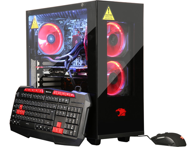 Open Box: iBUYPOWER Desktop PC NE5202EA AMD Ryzen 7 1700X 16GB DDR4 1TB ...