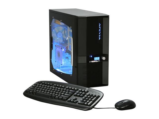 CyberpowerPC Desktop PC Gamer Infinity 6311 Intel Core 2 Duo E8400 4GB DDR2 320GB HDD NVIDIA GeForce 9500 GT Windows Vista Home Premium 64-bit