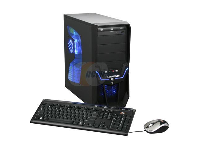 CyberpowerPC Desktop PC Gamer Infinity 3315 Intel Core 2 Quad Q8200 4GB DDR2 500GB HDD NVIDIA GeForce GT 220 Windows 7 Home Premium 64-Bit