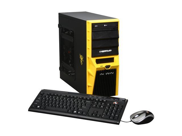 CyberpowerPC Desktop PC Gamer Xtreme 1064 Intel Core i7-930 6GB DDR3 500GB HDD NVIDIA GeForce GTS 250 Windows 7 Home Premium 64-Bit