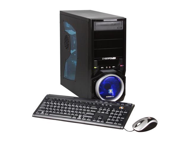 CyberpowerPC Desktop PC Gamer Ultra 2064 AMD Phenom II X4 925 4GB DDR3 1TB HDD ATI Radeon HD 5670 Windows 7 Home Premium 64-Bit