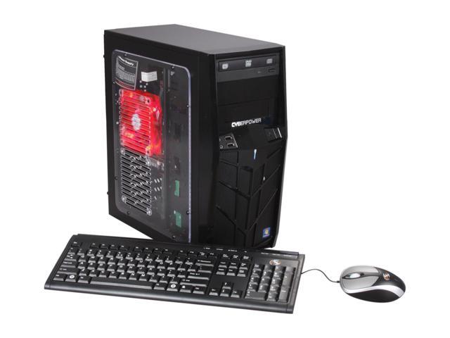 CyberpowerPC Desktop PC Gamer Xtreme 1321 (GX1321) Intel Core i5 2500K (3.30GHz) 8GB DDR3 1TB HDD AMD Radeon HD 6670 1GB Windows 7 Home Premium 64-Bit