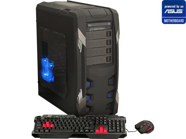 CyberpowerPC (Powered By ASUS Motherboard) Desktop PC (ASUS P9X79 LE Series Motherboard) Gamer Xtreme 1381LQ Intel Core i7-3820 16GB DDR3 2TB HDD Nvidia Geforce GTX 670 2GB Windows 8 64-Bit