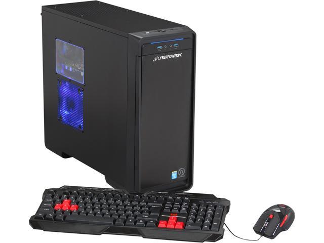 CyberpowerPC Desktop PC Gamer Xtreme GXH600 Intel Core i5-4670K 8GB DDR3 500GB HDD AMD Radeon HD 7750 Windows 8 64-bit