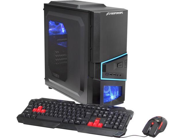 CyberpowerPC Desktop PC Gamer Ultra GU2184 AMD FX-Series FX-8320 8GB DDR3 2TB HDD AMD Radeon R7 260X Windows 8.1 64-Bit