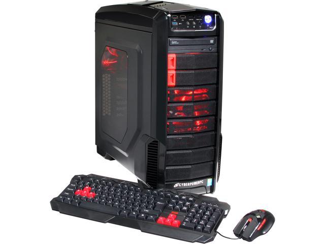 CyberpowerPC Desktop PC Gamer Xtreme GXH525LQ Intel Core i7-4770K 8GB DDR3 2TB HDD AMD Radeon R9 290 4GB Windows 8.1 64bit
