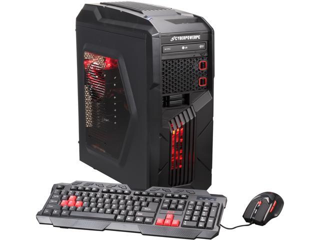 CyberpowerPC Desktop PC Gamer Ultra 2202 (GU2202) AMD FX-Series FX-8320 (3.50 GHz) 8 GB DDR3 1 TB HDD AMD Radeon R7 250 2 GB Windows 10 Home 64-Bit