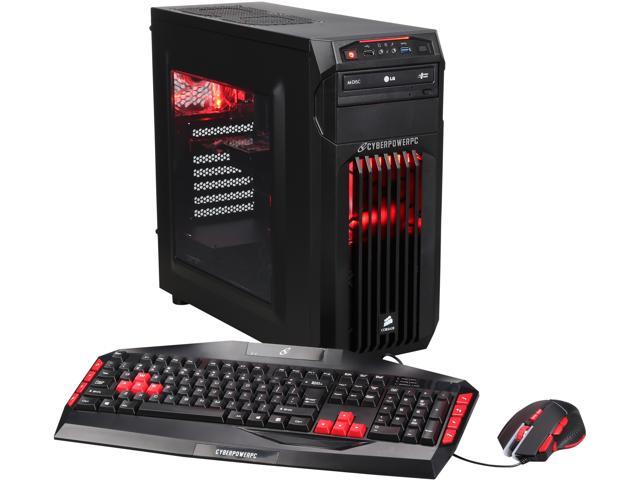 CyberpowerPC Desktop Computer Gamer Ultra 2227 AMD FX-Series FX-4300 (3.80 GHz) 4 GB DDR3 1 TB HDD NVIDIA GeForce GT 730 2 GB Windows 10 Home 64-Bit