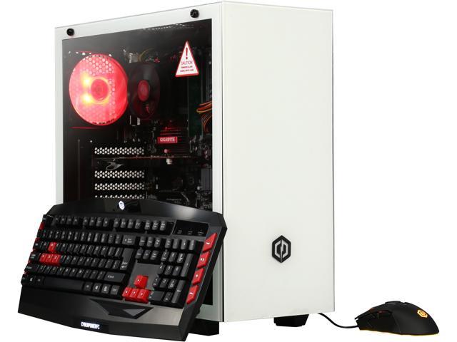 CyberpowerPC Desktop Computer Gamer Ultra 2229 AMD FX-Series FX-6300 (3.50 GHz) 4 GB DDR3 1 TB HDD AMD Radeon R7 240 2 GB Windows 10 Home 64-Bit