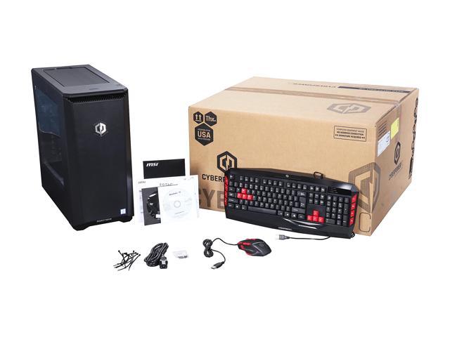 CyberPowerPC Gamer Panzer Liquid Cool Desktop Computer PVX4000LQ