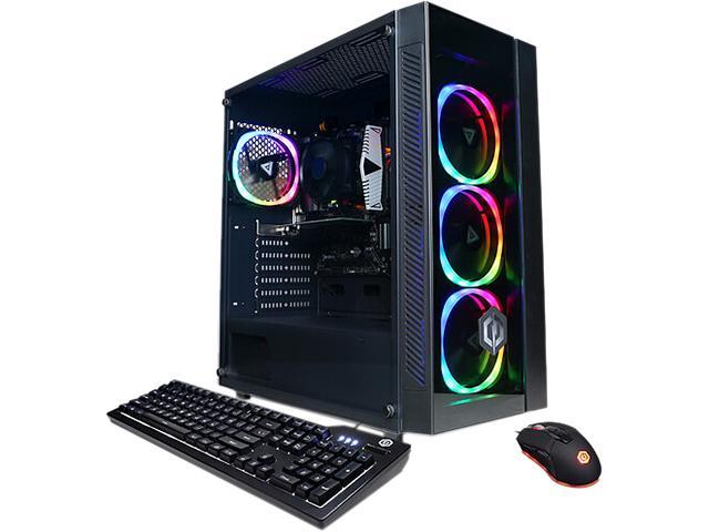 CyberpowerPC Desktop Computer Gamer Master GMA8840CPGV7 Ryzen 3 4100 (3 ...