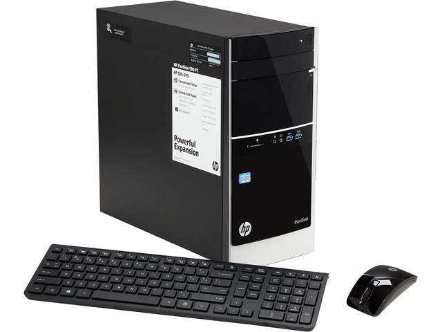 Computer System Box Hp Open Box: HP Desktop PC Pavilion 500-070 (H5P76AA#ABA) Intel Core i3 ...