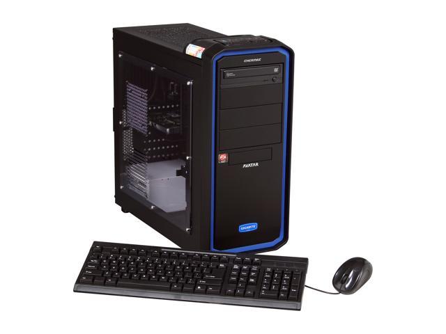 Avatar Desktop PC Gaming FX8164ice AMD FX-Series FX-8120 16GB DDR3 1TB HDD NVIDIA GeForce GT 640 2GB Windows 8 64-Bit