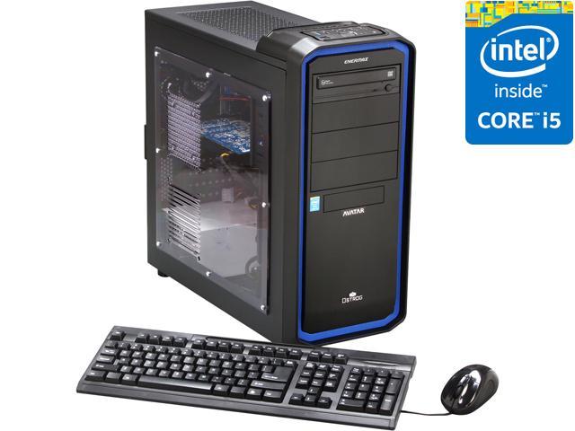 Avatar Desktop PC Gaming I5-4677K (Gen4) Intel Core i5-4670K 8GB DDR3 1TB HDD AMD Radeon HD 7790 1GB Windows 8.1 64-Bit