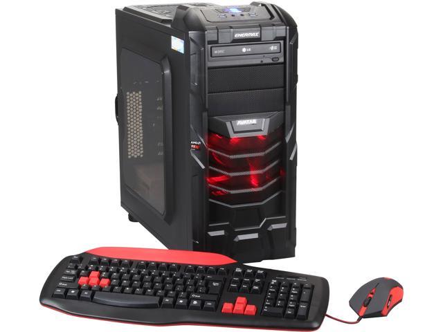 Avatar Desktop PC Gaming FX8327ICE AMD FX-Series FX-8350 16GB DDR3 1TB SATA III 7200RPM+120 SSD HDD AMD Radeon R9 270X DDR5 2G Windows 8.164bit