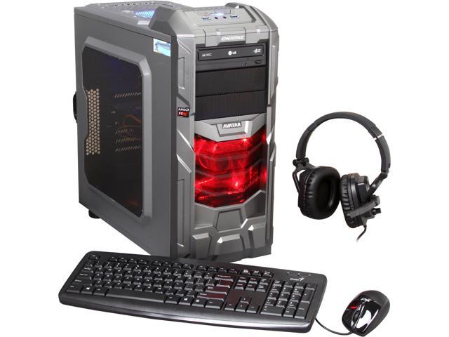 Avatar Desktop PC Gaming FX9577ice AMD FX-Series FX-9590 16GB DDR3 2TB HDD NVIDIA GeForce GTX 770 2GB Windows 8.1  64bit
