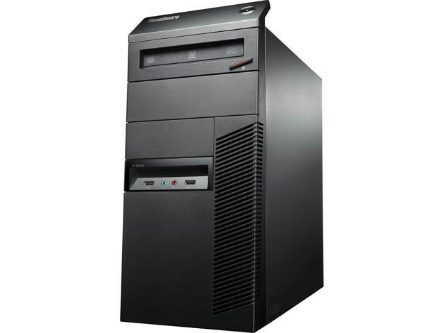 Lenovo ThinkCentre M92p 2992E5U Desktop Computer - Intel Core i7 i7-3770 3.4GHz - Tower - Business Black