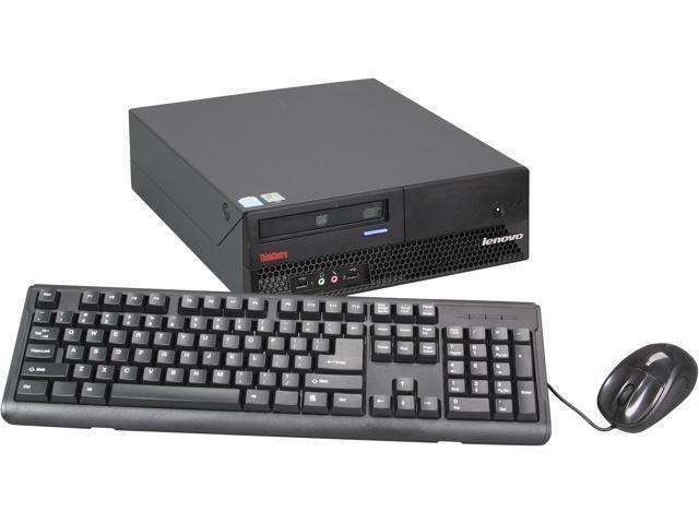 ThinkCentre Desktop PC M57 SFF 1.80GHz 2GB 80GB HDD Integrated video Windows 7 Home