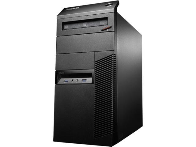 Lenovo ThinkCentre 10A6000LUS Desktop Computer - Intel Core i5 i5-4670 3.40 GHz - Mini-tower - Business Black