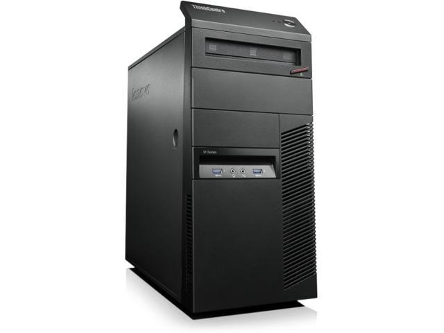 Lenovo ThinkCentre 10AL000TUS Desktop Computer - Intel Core i7 i7-4770 3.40 GHz - Mini-tower - Business Black