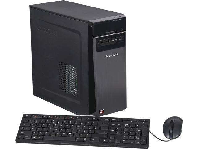 Lenovo Desktop PC H50-55 (90BG0002US) APU A10-7800 (3.50GHz) 8GB DDR3 1TB HDD Radeon R7 Windows 8.1 64-Bit Desktop Computers - Newegg.com