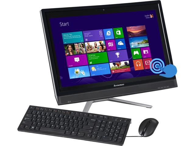 LENOVO C560 23” Touchscreen All-In-One PC with Intel Core i3 4130T 2.30GHz, 6GB DDR3 RAM, 1TB HDD, 720P Webcam, 6 in 1 Card Reader, HDMI Out, Built in Speakers, DVD RAMBO, Windows 8.1