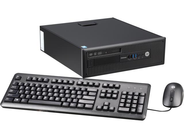 HP EliteDesk Desktop Computer - Intel Core i7 i7-4770 3.40 GHz, 4GB DDR3, 1TB HDD, Windows 7 Professional - Small Form Factor