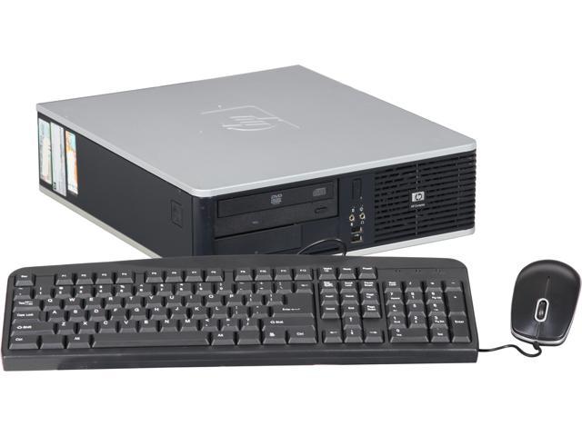 HP DC5850 [Microsoft Authorized Recertified] Small Form Factor Desktop PC with AMD Athlon 64 X2 5000B Brisbane Dual Core 2.6GHz, 2 GB RAM, 160GB HDD, DVDROM, Windows 7 Home Premium 32-Bit