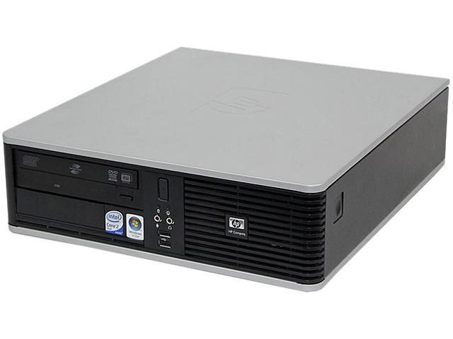 Absurd speler inkomen Refurbished: HP Compaq dc7800 SFF [Microsoft Authorized Recertified] PC  with Intel Core 2 Duo E6750 2.66GHz, 2GB RAM, 80GB HDD, CD-RW, Windows 7  Home Premium 32-Bit, 1-Yr Limited Warranty - Newegg.com