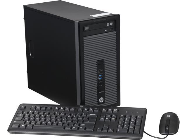 HP Desktop PC ProDesk 405-G1 (L5M60US#ABA) AMD A4-5000 4GB DDR3 500GB HDD AMD Radeon HD 8330 Windows 7 Professional Pre-installed with Windows 8.1 Pro License and Media
