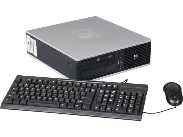 HP DC 7800 Small Form Factor Desktop PC with Intel Core 2 Duo 2.33Ghz, 2GB RAM, 250GB HDD, DVDROM, Windows 7 Home Premium 32 Bit