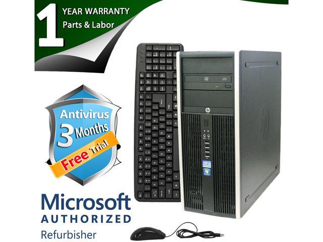 HP 2000 Desktop Refurbished HP  Desktop  Computer  Elite 8200 Intel Core i3 