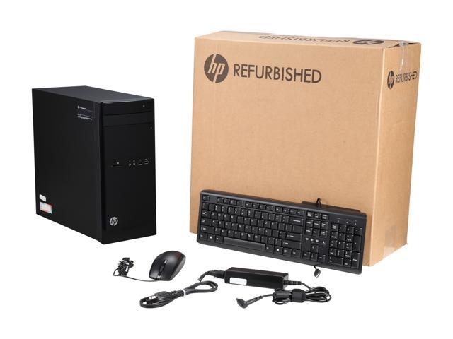 Refurbished Hp Desktop Computer 110 314 Intel Core I3 3240t 4 Gb 1tb Hdd Windows 10 Home 0091