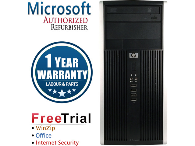 Master Computer 6000 Refurbished: HP Desktop Computer 6000 Pro-Tower Intel Core 2 Duo E8400 ...
