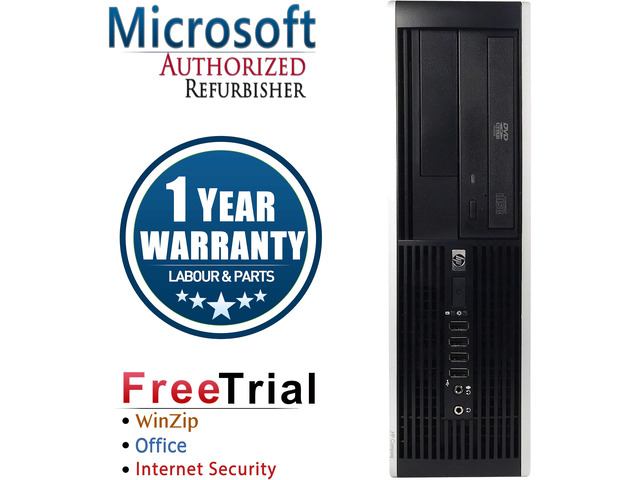 Refurbished: HP Desktop Computer 6000 Pro-SFF Intel Core 2 Duo E8400 ...