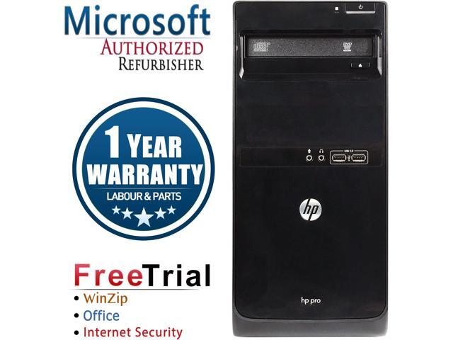 Refurbished: HP Desktop Computer Pro 3500 Intel Core i5 3rd Gen 3470 (3 ...