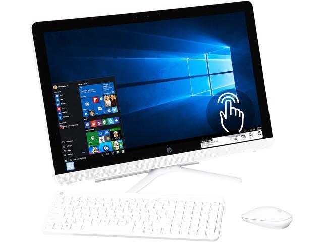 Open Box: HP All-in-One Computer 24-g030 Intel Core i3-6100U 4GB DDR4 ...