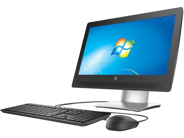 HP All-in-One Computer ProOne 400 G2 (W5Y42UT#ABA) Intel Pentium G4400 4GB DDR4 500GB HDD 20.0" Windows 7 Professional 64-Bit (available through downgrade rights from Windows 10 Pro)