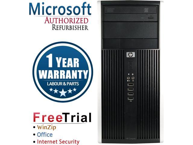 Refurbished HP Compaq Pro 6305 Tower AMD A4-5300B 3.4G / 4G DDR3 / 1TB / DVD / Windows 10 Professional 64 Bits / 1 Year Warranty