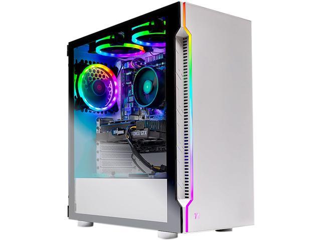 SkyTech - Gaming Desktop PC - AMD Ryzen 5 2600X (6-Core 3.6 GHz